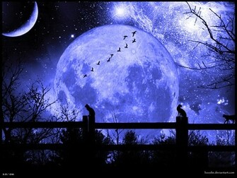 Wiccan Moonsong Blue Moon