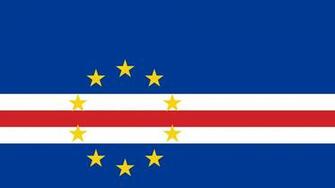 Cape Verde Flag UHD 4k Wallpaper