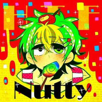 Happy Tree Friends Nutty Candy Swirl Lollipop Red Background