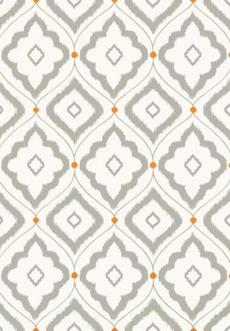 Bungalow Wallpaper A Large Trellis Design With Rough Diamond