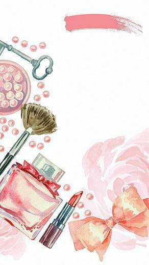 Hand Painted Background Cosmetics H5 Things I Love In
