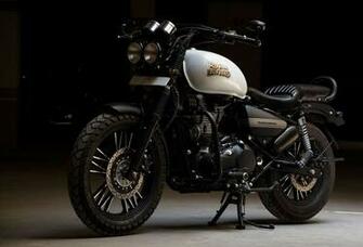 Royal Enfield Thunderbird Ivory Black By Eimor Customs