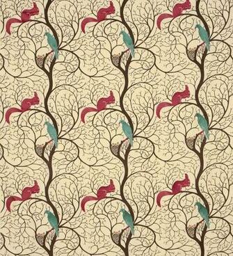 Squirrel Dove By Sanderson Wallpaper Direct