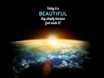 Beautiful Day Wallpaper Nature Desktop Background