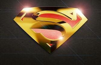 Superman Gold Logo Id Buzzerg