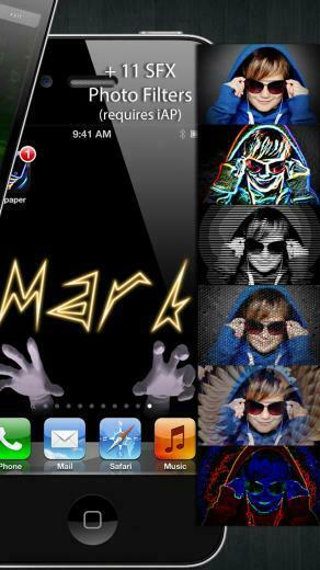 Neon Wallpaper Maker Custom Background Lock Screen