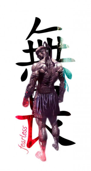 I Made A Phone Wallpaper Based On Chinese Lee Sin Drawing Is