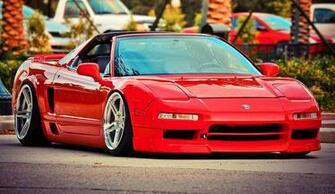Sports Car Wallpaper HD Photos Honda Acura Nsx Red