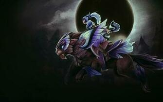 Dota Luna Moonrider Art Eclipse