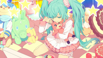 Cute Anime Background Wallpaper