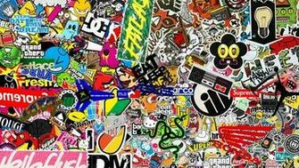 Sticker Bomb HD Wallpaper 1080p Resolution On