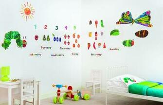 The Very Hungry Caterpillar By Funtosee Wallpaper Direct