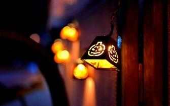 Cute Halloween Lantern Wallpaper