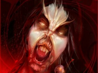 Vampire Skull Wallpaper Dark