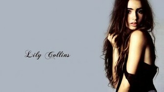 On October By Stephen Comments Off Lily Collins Wallpaper