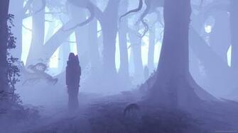 Alan Wake Pale Blue Forest Wallpaper X Png 58kb