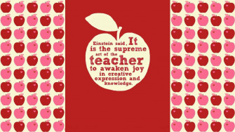 Teaching Quote Wallpaper