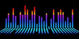 Colorful Sound Bars 1080p Wallpaper