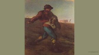 Jean Francois Millet Wallpaper Art Painting