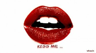 Red Lips Kiss 3d HD And Wallpaper For Your Computer Desktop
