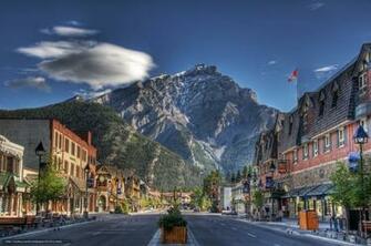 Banff Alberta Canada Travel Photos Wallpaper Image Frompo