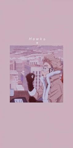 Hawks Wallpaper Anime iPhone