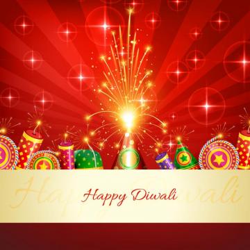 Diwali Crackers Background Vectors Clipart
