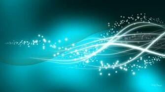 Aqua Shooting Star Shine Wallpaper
