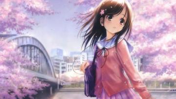 Anime Girl Beauty Happy Love Girls Beautiful Sweet Cute