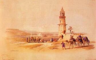 David Roberts Paintings Of The Ancient Egyptian Civilization And