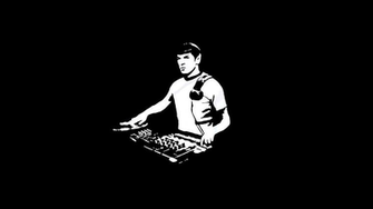 Spock As Dj HD Wallpaper