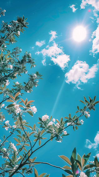 Blue Phone Wallpaper