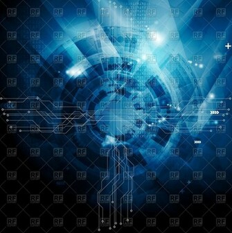 Dark Blue Hi Tech Engineering Abstract Background Background