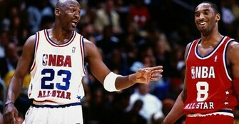 Kobe Blocks Lebron Honors Jordan