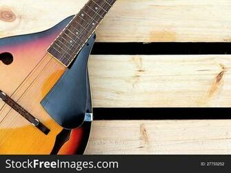 Mandolin Background Concept Stock Image Photos