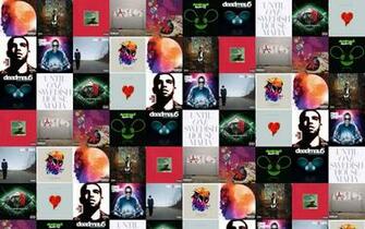 Kid Cudi Man On Moon Wallpaper Tiled Desktop