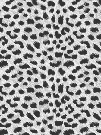 Black And White Leopard Print Wallpaper