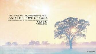 The Grace Of Lord Jesus Christ Crossmap