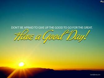 Good Day Wallpaper