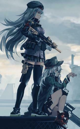 G11 And Hk416 Girls Frontline Resolution