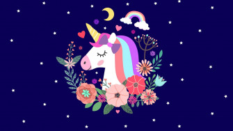 A Mystical Magical Unicorn Wallpaper
