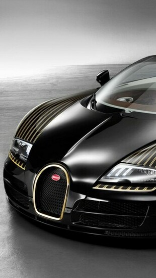 Bugatti Veyron Black Wallpaper iPhone