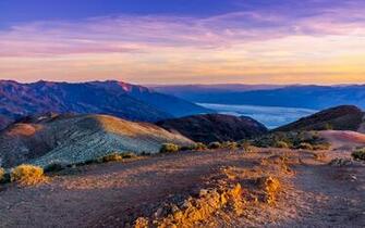 Wallpaper Usa Death Valley National Park Nature Hill