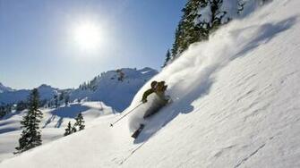 Skiing Computer Wallpaper Desktop Background Id