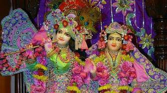 Wallpaper Background Sri Radha Krishna Close