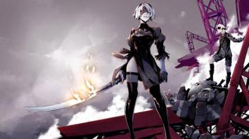 Yorha 2b And 9s Nier Automata 4k