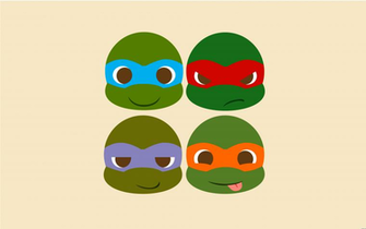 Cute Ninja Turtles Wallpaper Top