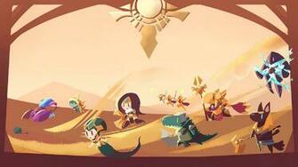 League Of Legends Fan Art Shurima Wallpaper Background