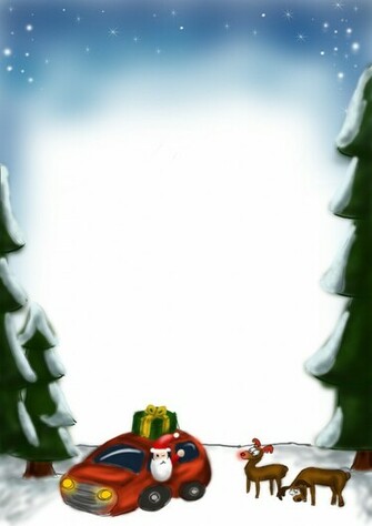 Christmas Letter Background By Septdeneuf