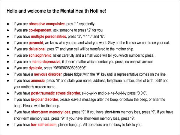 Description Funny Mental